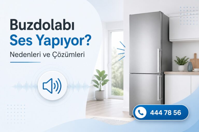 Bosch buzdolabı ses yapıyor
