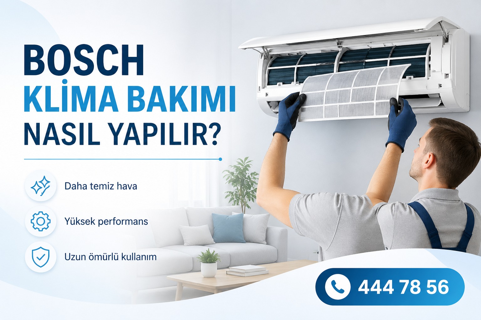 Bosch Klima Bakımı Nasıl Yapılır?