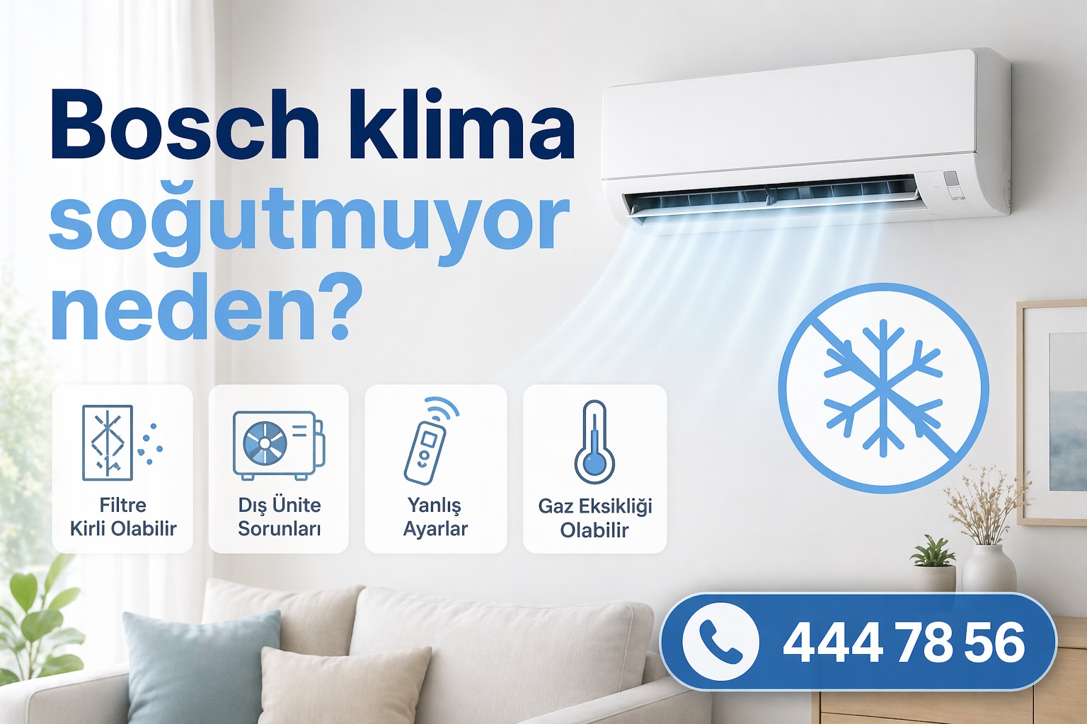 Bosch Klima Soğutmuyor Neden?