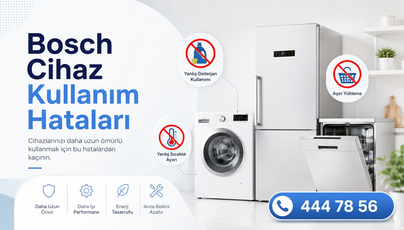 Bosch Cihaz Kullanım Hataları