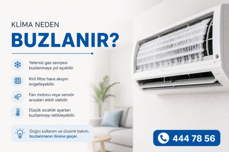 Bosch klima neden buzlanır?