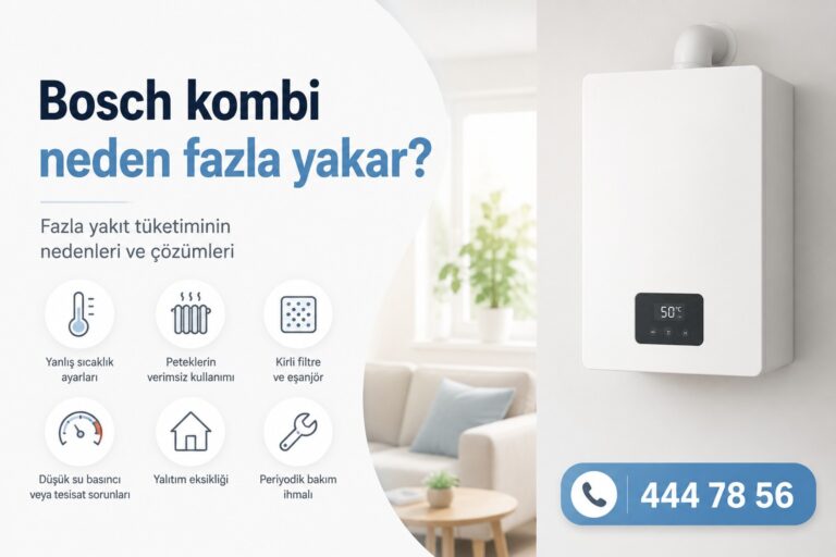 Bosch kombi neden fazla yakar?
