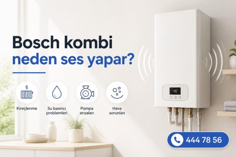 Bosch kombi neden ses yapar?