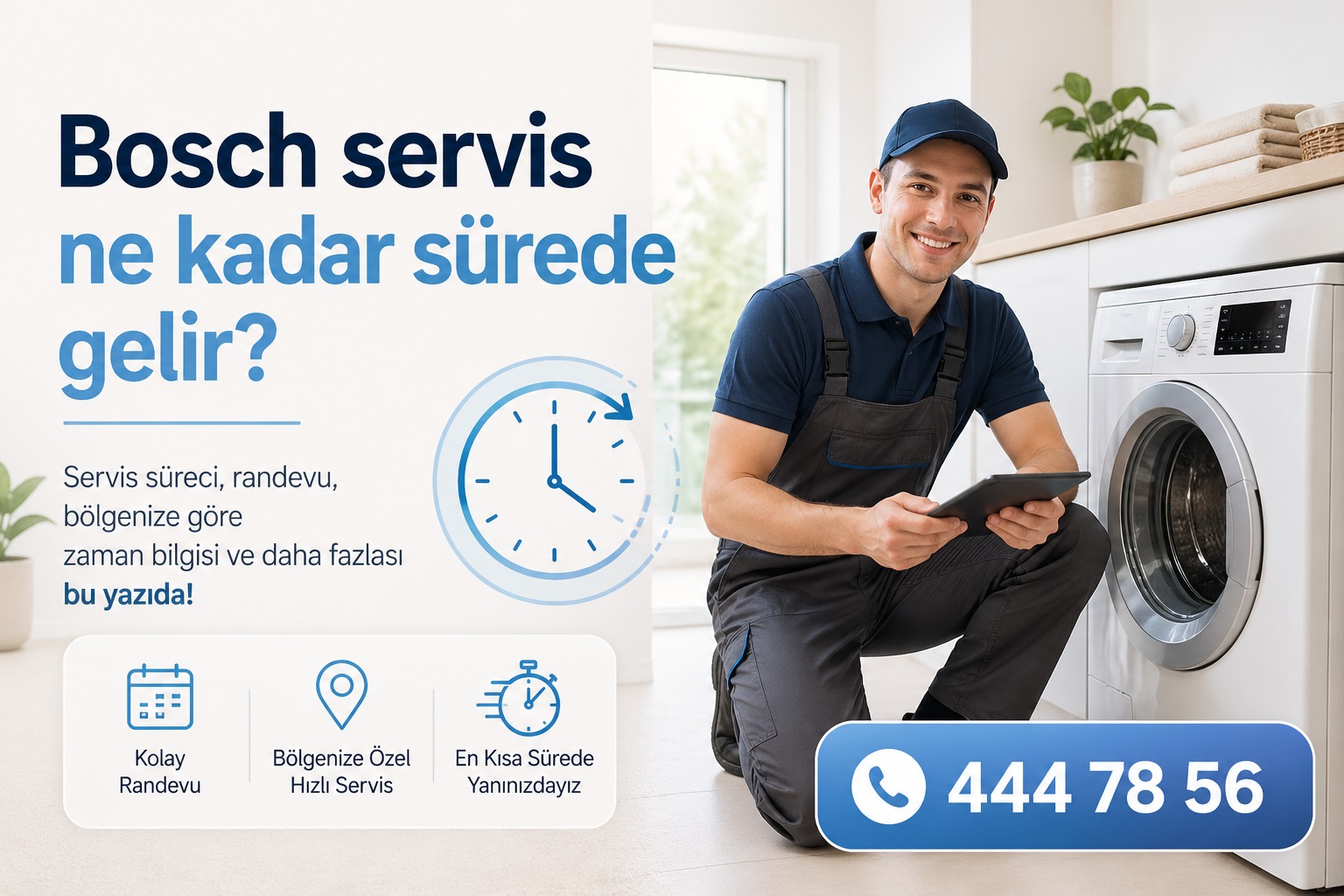 Bosch servis ne kadar sürede gelir?